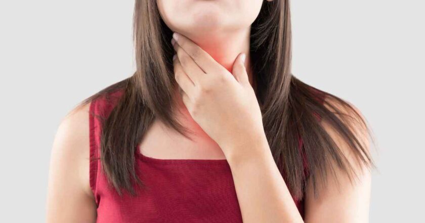 throat pain
